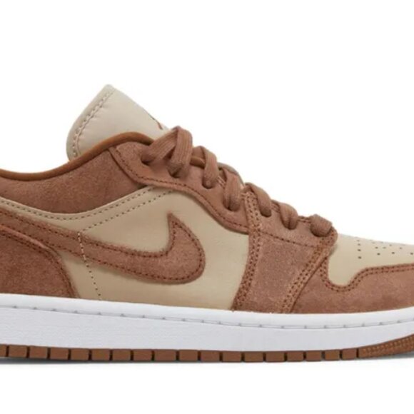 Women's Air Jordan 1 Low Legend Coffee Size 5.5 -6.0 - Picture 1 of 6